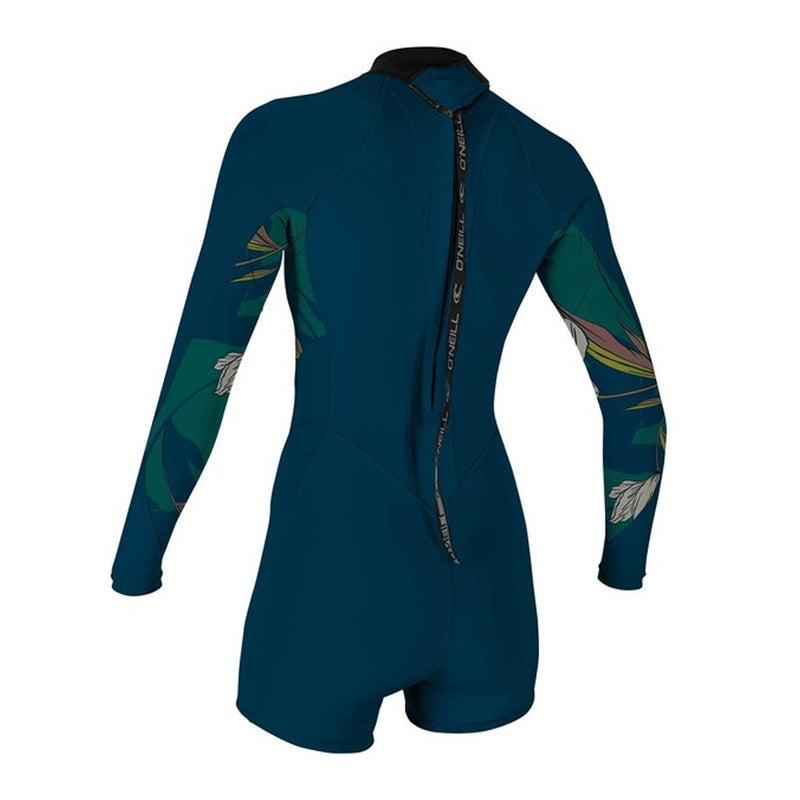 Load image into Gallery viewer, ONeill Womens Bahia 2/1 Back Zip Longsleeve Short Spring