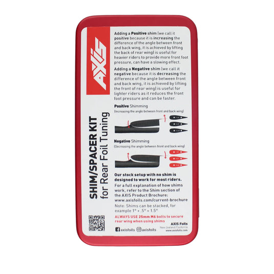 Axis Shim/Spacer Kit