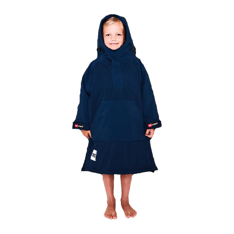 Load image into Gallery viewer, Red Original Dry Change Poncho - Kids

