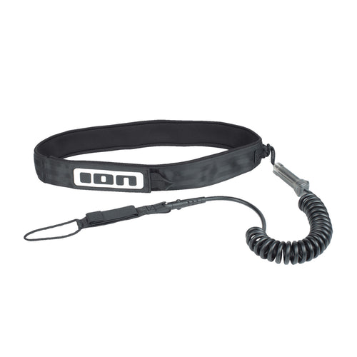 ION SUP Core Leash Race 2.0 Coiled with Hip Belt