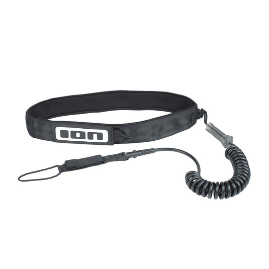 ION SUP Core Leash Race 2.0 Coiled with Hip Belt