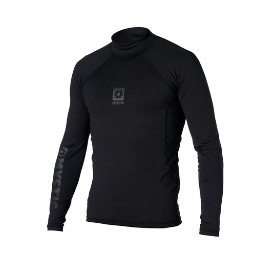Mystic Bipoly Thermo Vest Longsleeve - Black