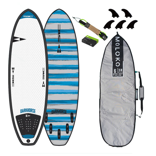 SIC Maui Dark Horse - Bag and Leash Bundle