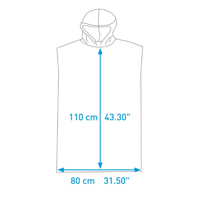 Load image into Gallery viewer, Surflogic Quick-Dry Poncho - Microfiber
